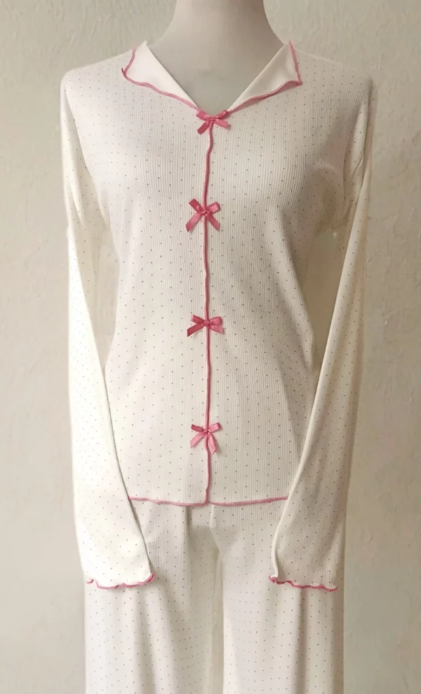 La Délicate (pois roses)