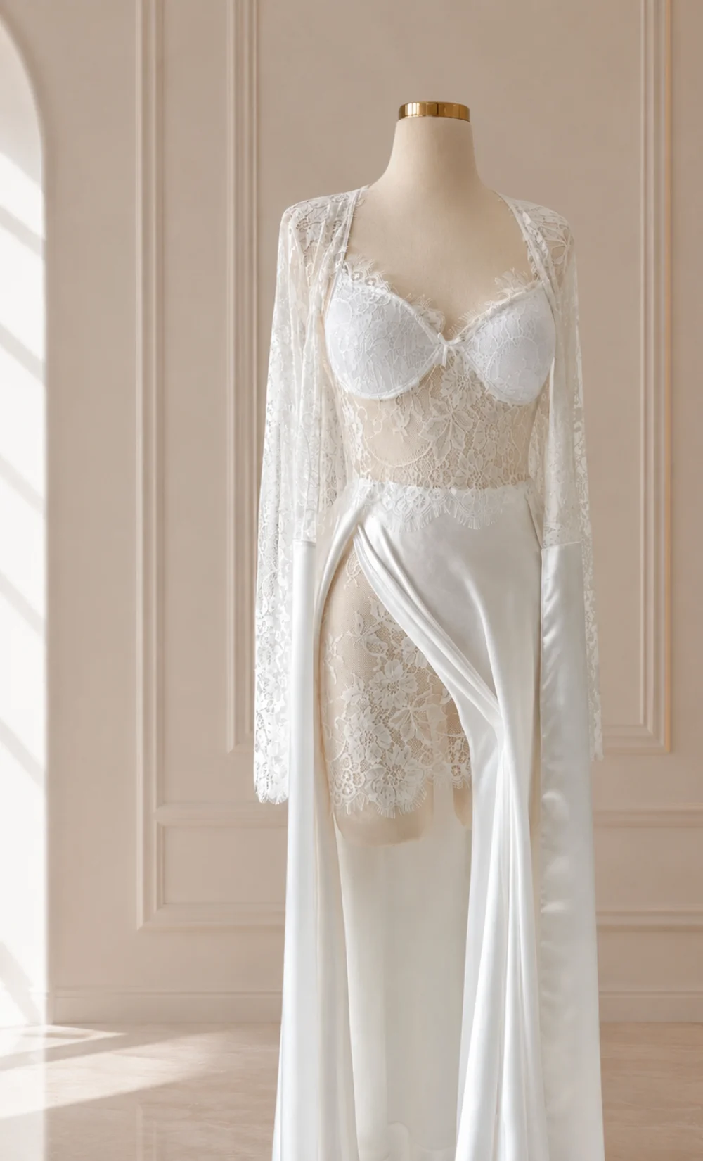 L'éblouissante (peignoir-nuisette)
