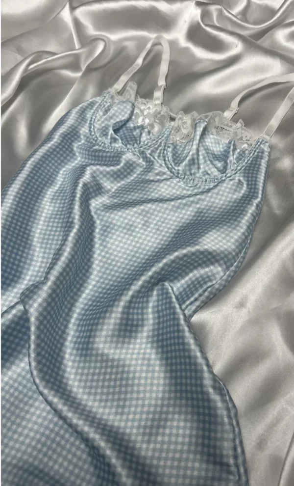 La Jolie (vichy bleu)
